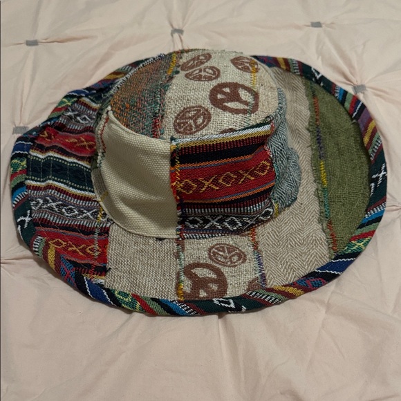 Multicolor Patchwork Bucket Hat - Picture 11 of 11